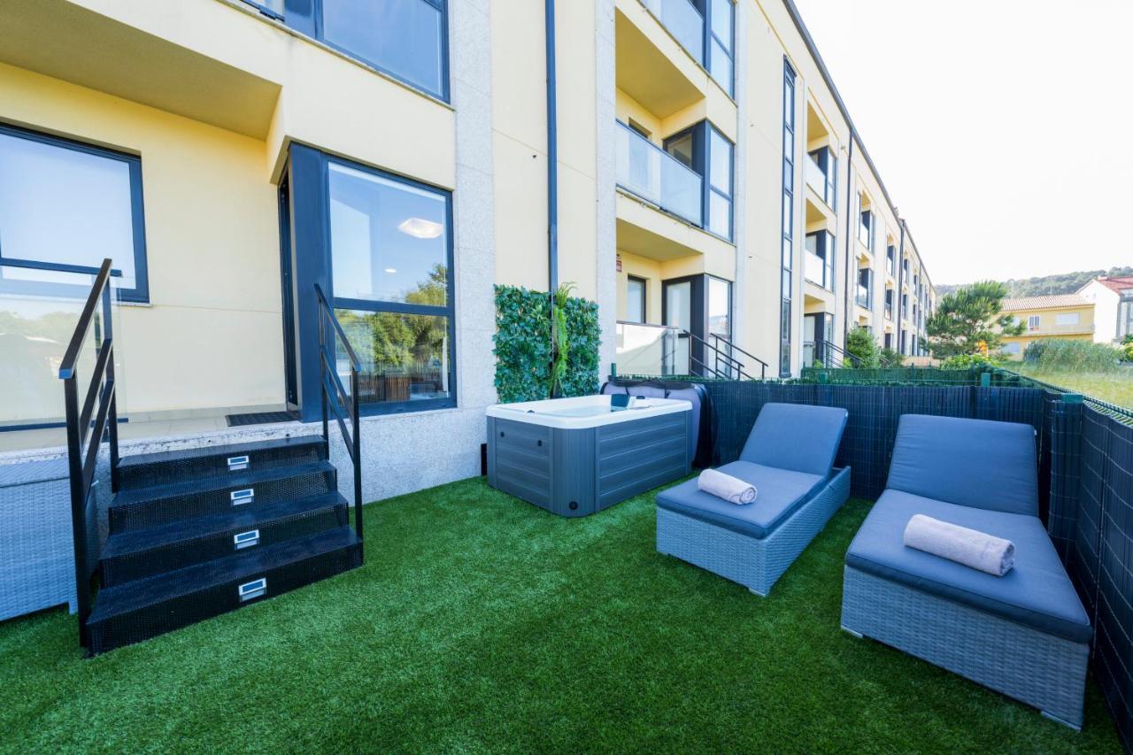 Garden Fisterra - Jacuzzi, Jardin Privado Y Vista Mar Apartment Exterior photo